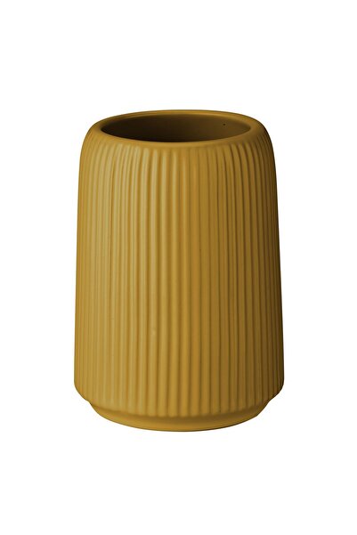 KADAX Toothbrush Cup Bathroom Organizer Container Ceramic Matte