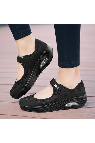 SOSENFER Women's walking shoes, slip-on comfortable breathable flat versatile...