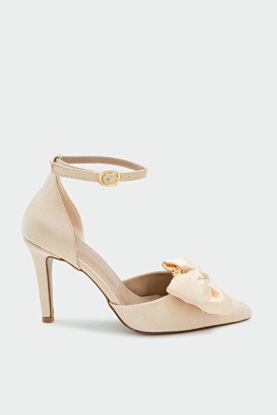 LAMİNTA Temy detaliu cu fundă Satin pentru femei pantofi cu toc