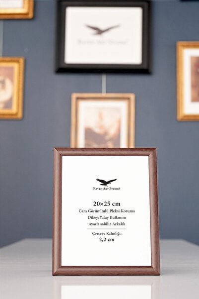 Raven Art Studio Pergamon 20X25 cm Brown Gold Picture Photo Document Poster D...