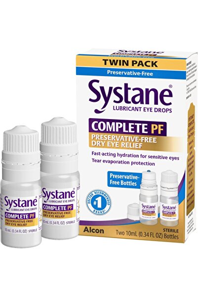 systane قطرات عين كاملة خالية من المواد الحافظة 20 مل