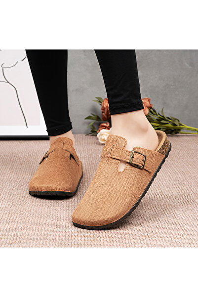 SOSENFER حذاء نسائي للمشي، سهل الارتداء (ونزعه) ومريح ومتين ومسطح وعملي