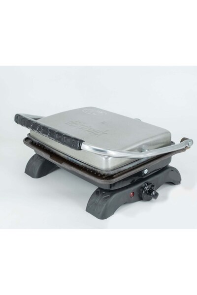 Dökümix Cast Iron Toaster Gray + Wire Brush