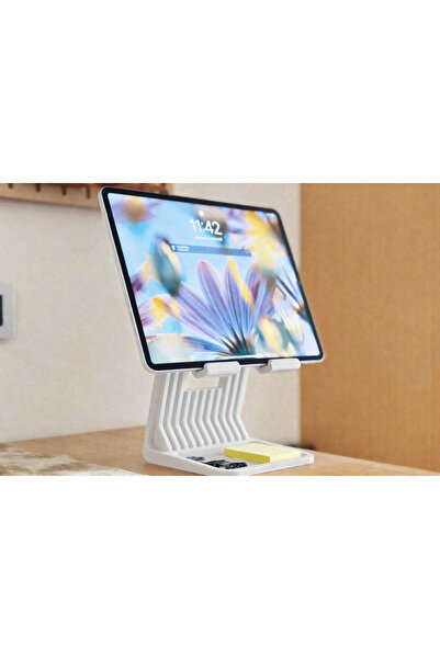 PLUS LIGHT iPad Tablet Stand Yükseltici BEYAZ