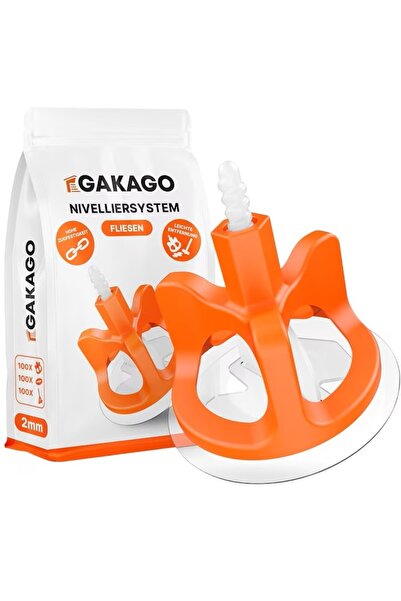 Gakago Set of 100 rods for leveling ceramic/porcelain tiles Gakago, plastic, ...