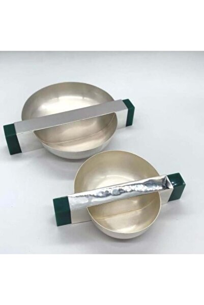 G.homeart Copper Plate with Green Resin Handle - Medium