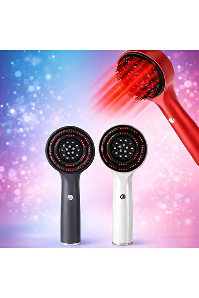 MODALITE Electric scalp massage brush, 360° vibrations, Red LED light, 3 mode...