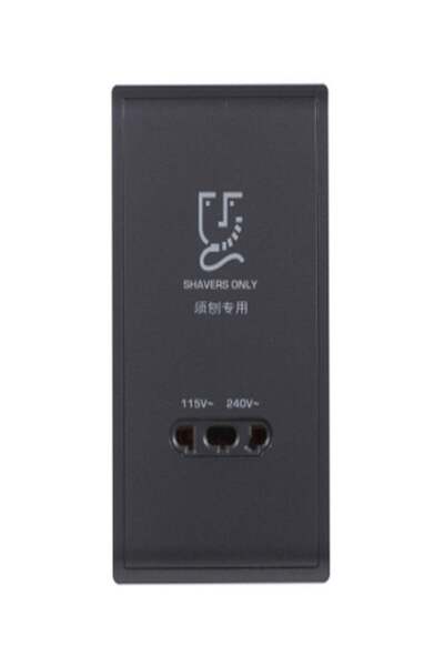 Schneider Electric Pieno - 115V/240V universal shaver Unit - vertical