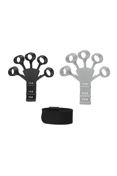 OEM Σετ Ενδυναμωτικών Δακτύλων, 2 Τεμάχια, Εργονομικός Σχεδιασμός, 3 Επίπεδα ...