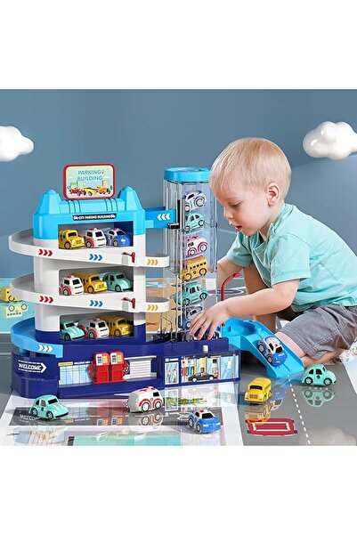 Arabest Children's Car Parking Building,Multi-storey Electric Lift RailCar, A...