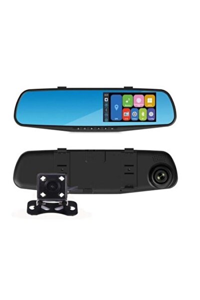 OEM Cameră DVR duală (față și spate), oglindă retrovizoare, rezoluție FullHD,...