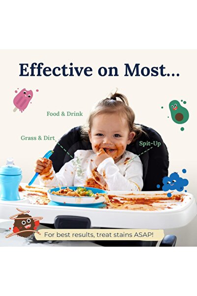 Miss Mouth مناديل مزيلة للبقع، بدون رائحة، 5 قطع