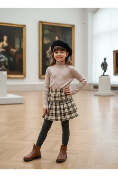 LH LOUIS HILTON KIZ BOĞAZLI TRİKO BADİ