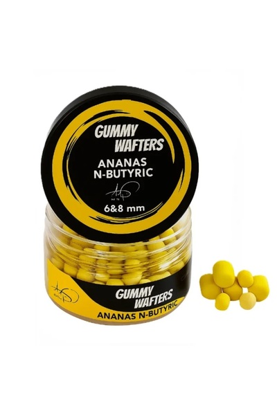 ADP Baits Momeala Gummy Wafters Ananas & N-butiric 6 & 8 mm, 35 gr