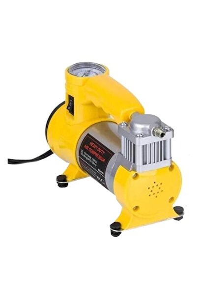 SYNO Compresor auto 12V 150 PSI 35L/min galben