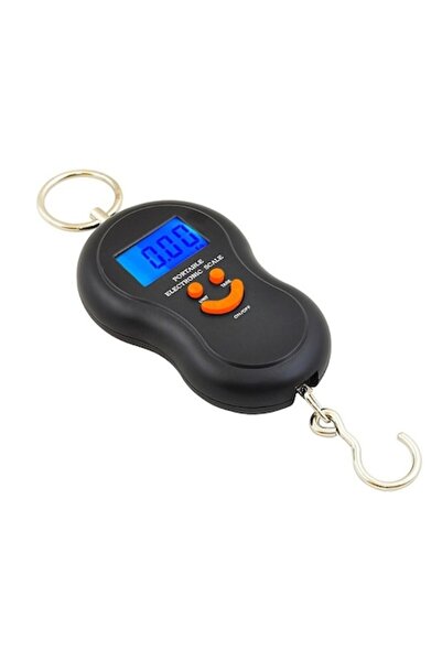 Benson Cântar electronic de mână 40 kg, ecran LCD negru
