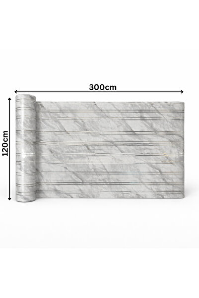 Tapetoo Home Decor Rola Tapet Autoadeziv Imitatie Marmura, 120x300cm, 3.6mp, ...