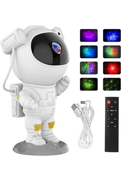 Kijarda عرض ضوئي ليلي لمجرة درب التبانة مستوحى من رواد الفضاء، ضوء سماء مرصع ...