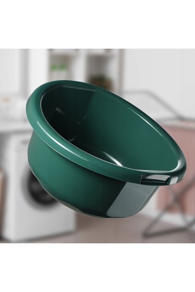 KADAX Recipient rotund pentru rufe din plastic, 1,9 l, cu mânere