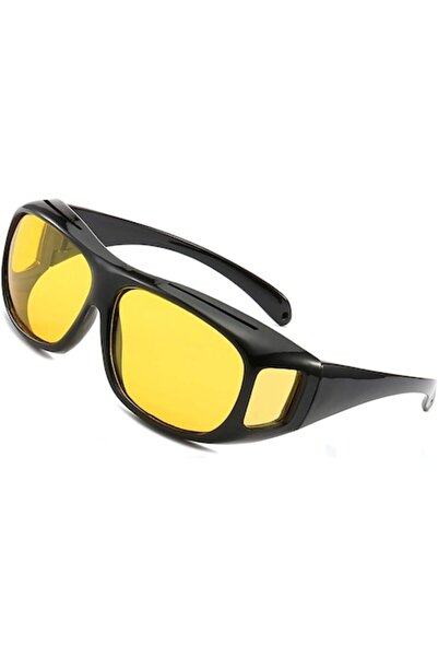 HOZRO Ochelari de soare bărbătești, UV400, lentile polarizate galbene, design...