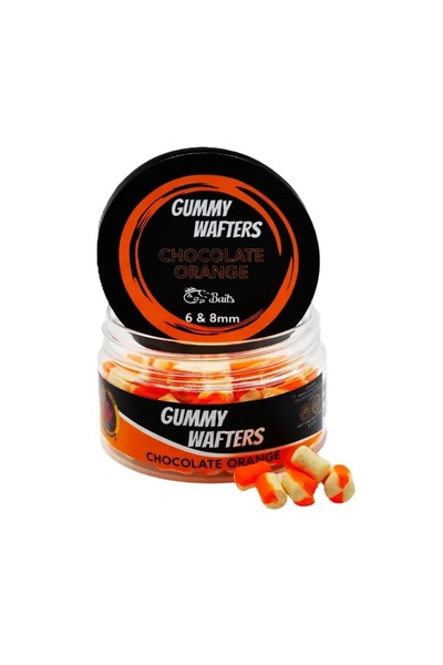 ADP Baits Gummy Wafters, Chocolate Orange (Ciocolată și Portocală) 6 & 8 mm, ...