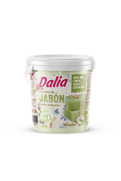 Agerul Dalia Verde, Sapun fulgi pentru spalare manuala si automata, 500 g