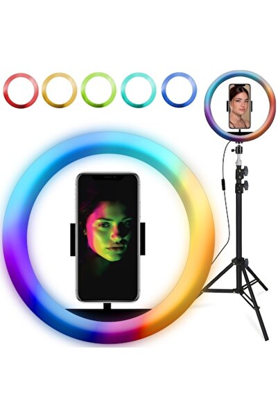 Retoo Inel luminos LED RGB profesional