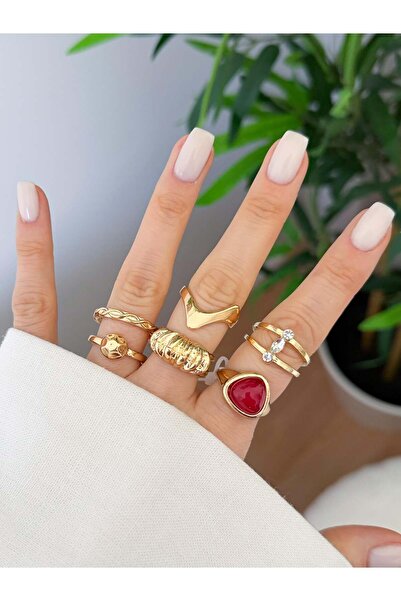 Venus Design Multiple Ring Set