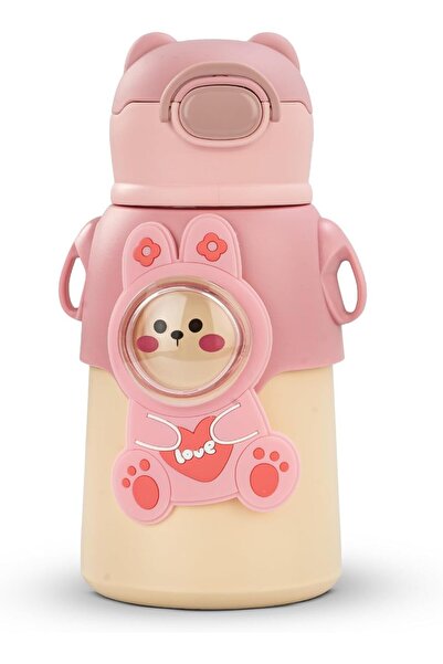 Twisoo زجاجة مياه للأطفال من الفولاذ المقاوم للصدأ - مقاومة للتسرب، معزولة با...