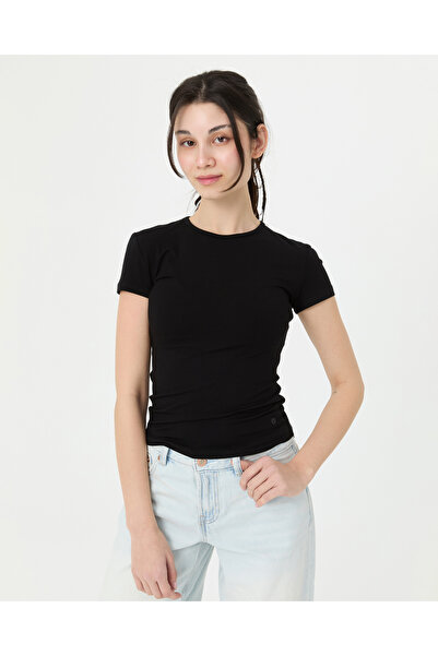 Ayma Active Black Basic T-shirt