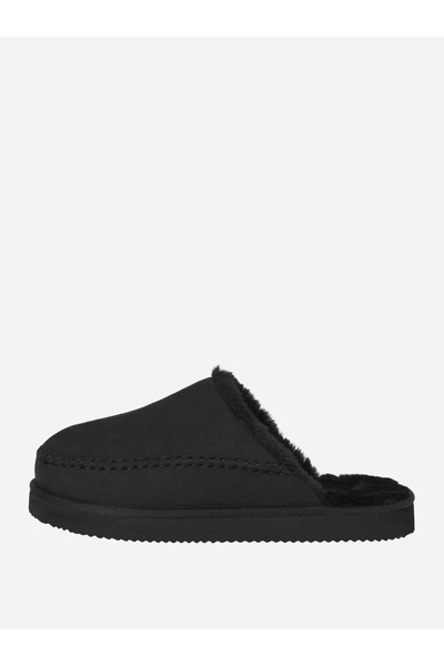 Jack & Jones Black Manor Moc Slip-On Mules