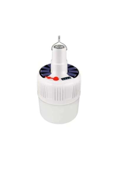 OEM Lampă solară LED cu cârlig, 5 moduri de iluminare, IP65, 20 W, albă