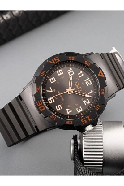 Q&Q ORIJINAL 2 YIL GARANTİLİ SU GEÇİRMEZ SİYAH RENK YETİŞKİN - ÇOCUK FOSFORLU...