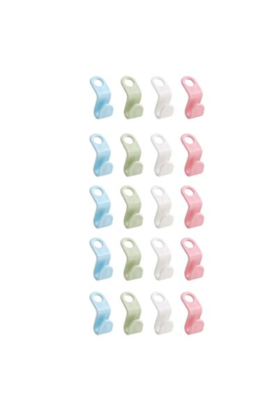 Karll Set de 20 de cârlige pentru umerașe Helweet