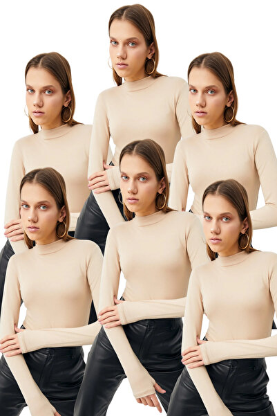 Bipantolon Women's 6-Piece Cream Finger Cots