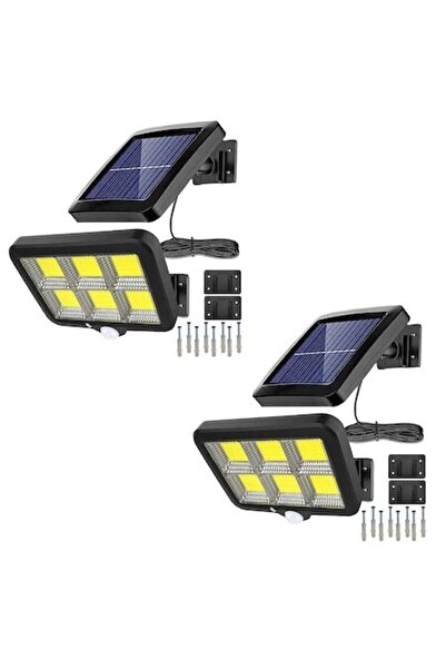 K KATHODE Σετ 2 ηλιακών λαμπτήρων με αισθητήρα κίνησης