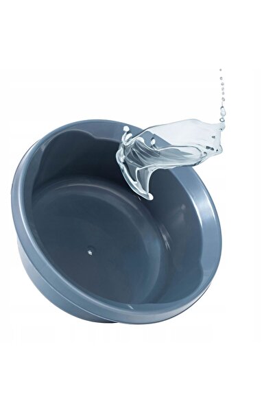 KADAX Lavoar de rufe 6L, recipient rotund din plastic, gri