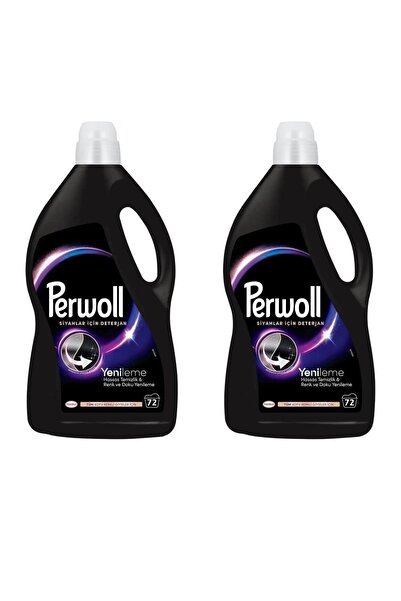 Perwoll Black Laundry Detergent 3.96L (72 Washes) – 2 Pack
