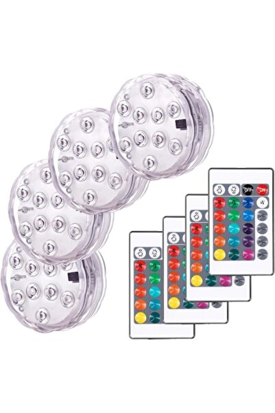 Cafuneplus Set de 4 lumini pentru piscină, Cafuneplus®