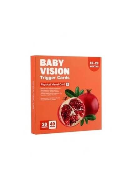 Tiny Explorers Set de 20 de carduri de stimulare vizuală și cognitivă pentru ...