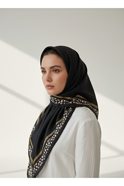 Onur Scarf - New Product Medium Plain Edge Juicy Soft Scarf Trend Fashion Store