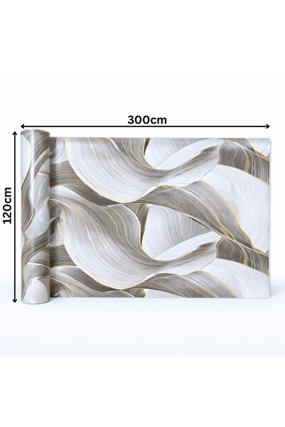 Tapetoo Home Decor Rola Tapet Autoadeziv Imitatie Marmura, 120x300cm, 3.6mp, ...