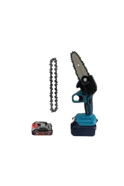 OEM Mini Electric Saw, Rechargeable Battery 24V, Blue