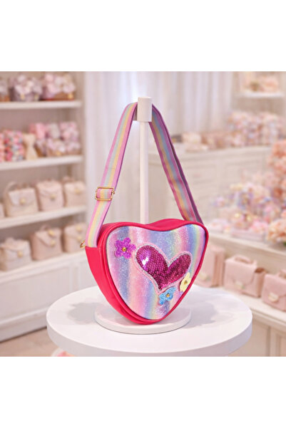 Inovius Τσάντα για κορίτσια με σχέδιο καρδιά - KMM106