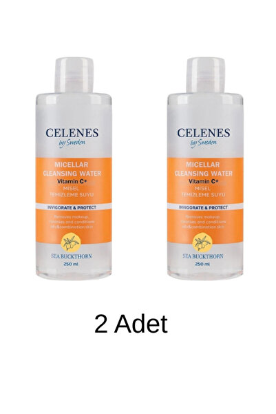 Celenes Aydınlatıcı Ve Cilt Tonu Eşitleyici Misel Temizleme Suyu Yağlı Ve Kar...