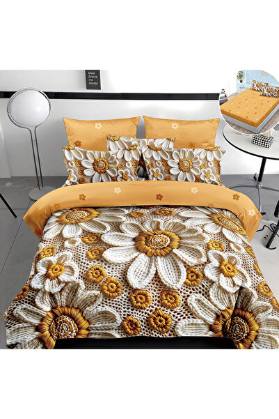 OEM Duvet Cover Set with Stretchy for double bed 2 people, PRV, Finet 4 piece...