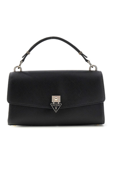 Guess Kadın Patsie Omuz Çantası - Siyah