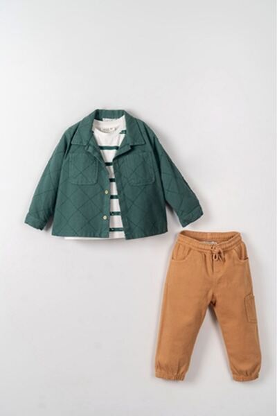 nk kids 41611 Jump Shirt 1/4 Green