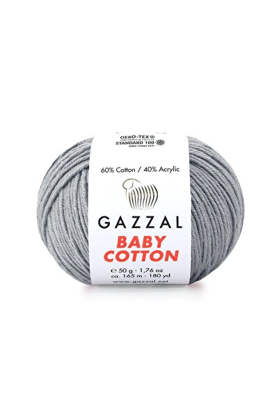 Gazzal Baby Cotton El Örgü İpi - Amigurumi İpi - 50gr