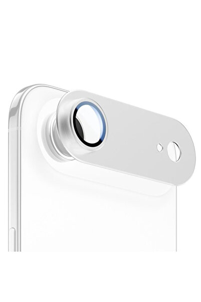 VERTEK Kit de protectie Camere, Metalic, Full Cover pentru iPhone 17 Air, Arg...